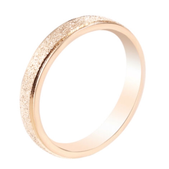 Women Stainless Steel Rose Gold Band - Picture 3 of 3